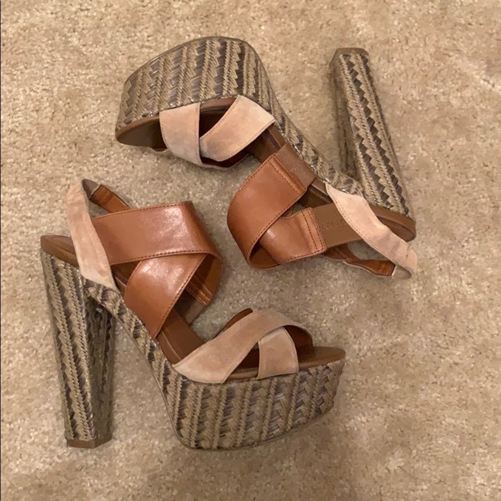 Jessica Simpson Espadrille Block Heels Shoes